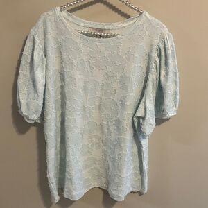 LOFT Light Blue blouse nwt size 20/22